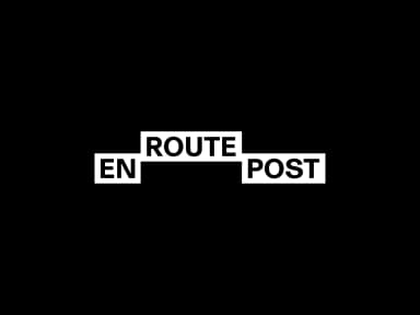 En route post logotype