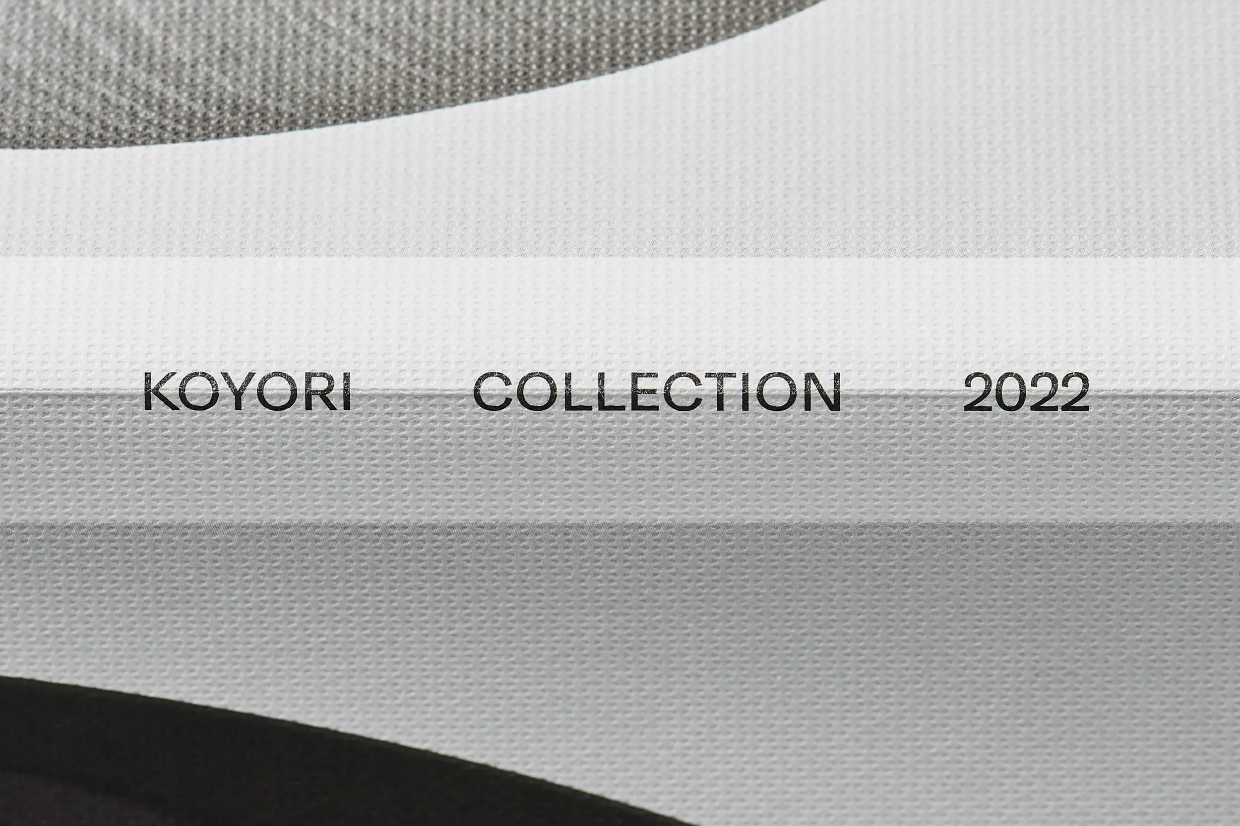 KOYORI catalog jacket close up