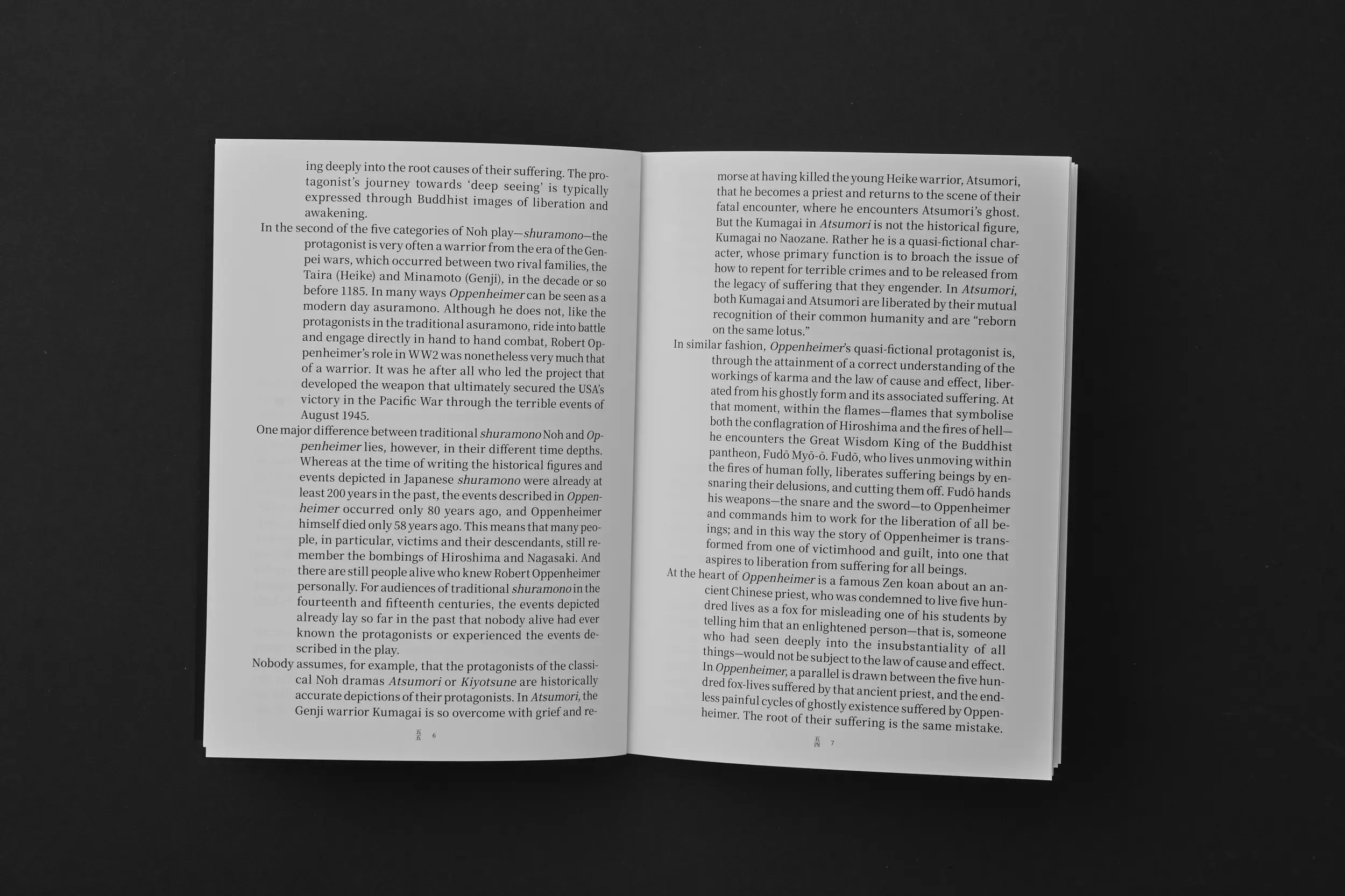 Oppenheimer Booklet