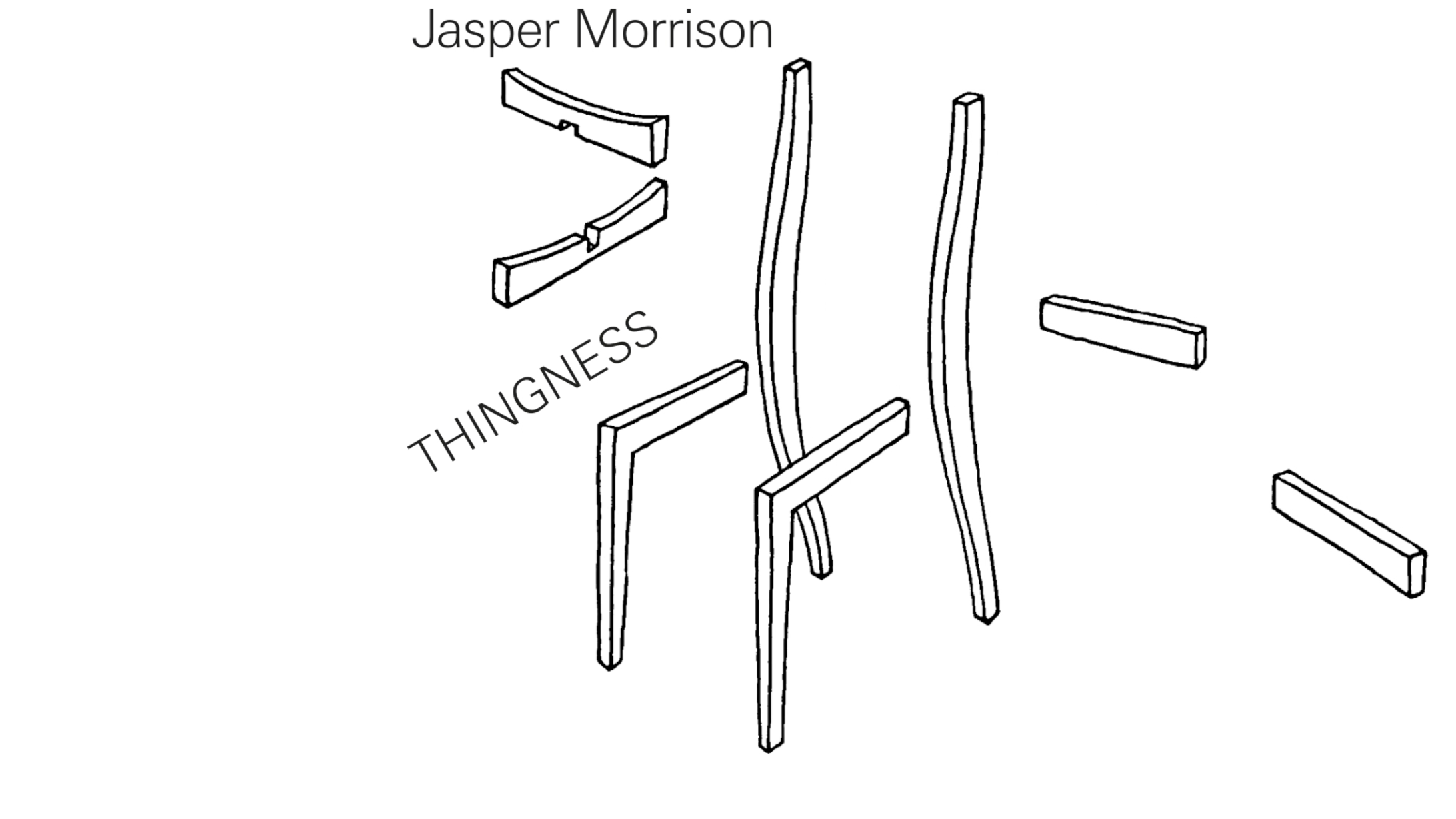 Still of animated Jasper Morrison Thingness visual