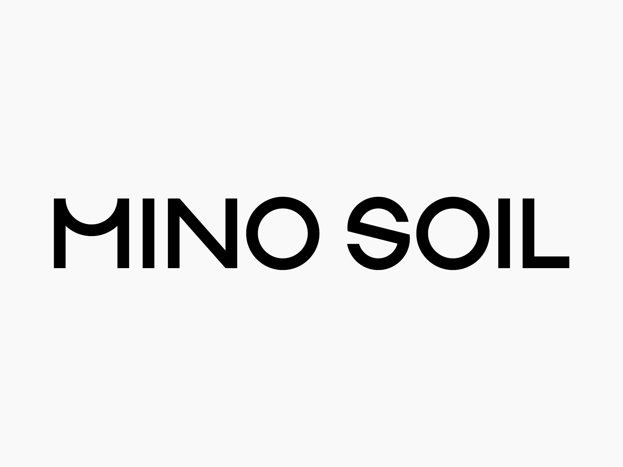 Mino Soil logo type