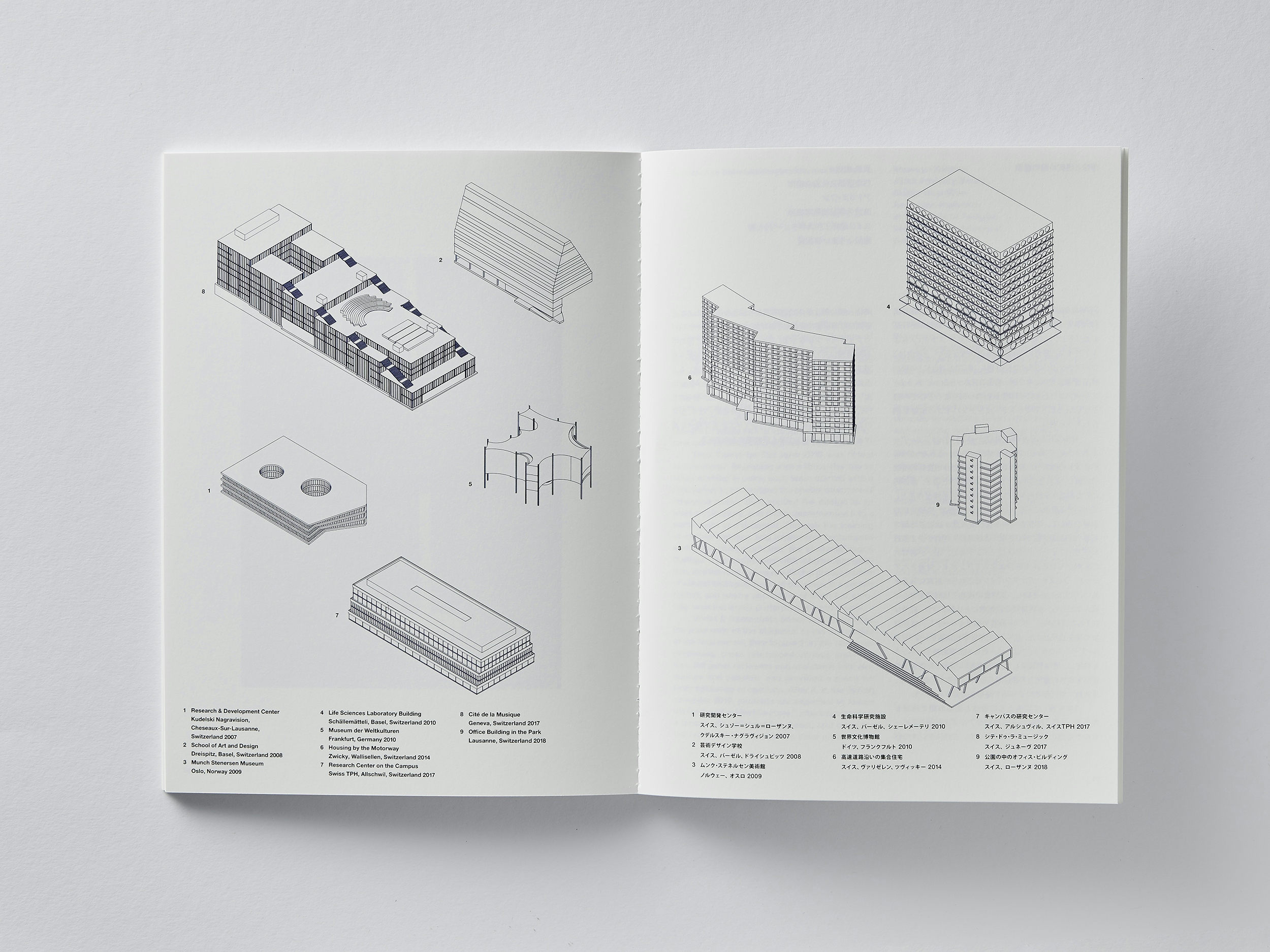 Christ & Gantenbein – The Last Act of Design booklet spread