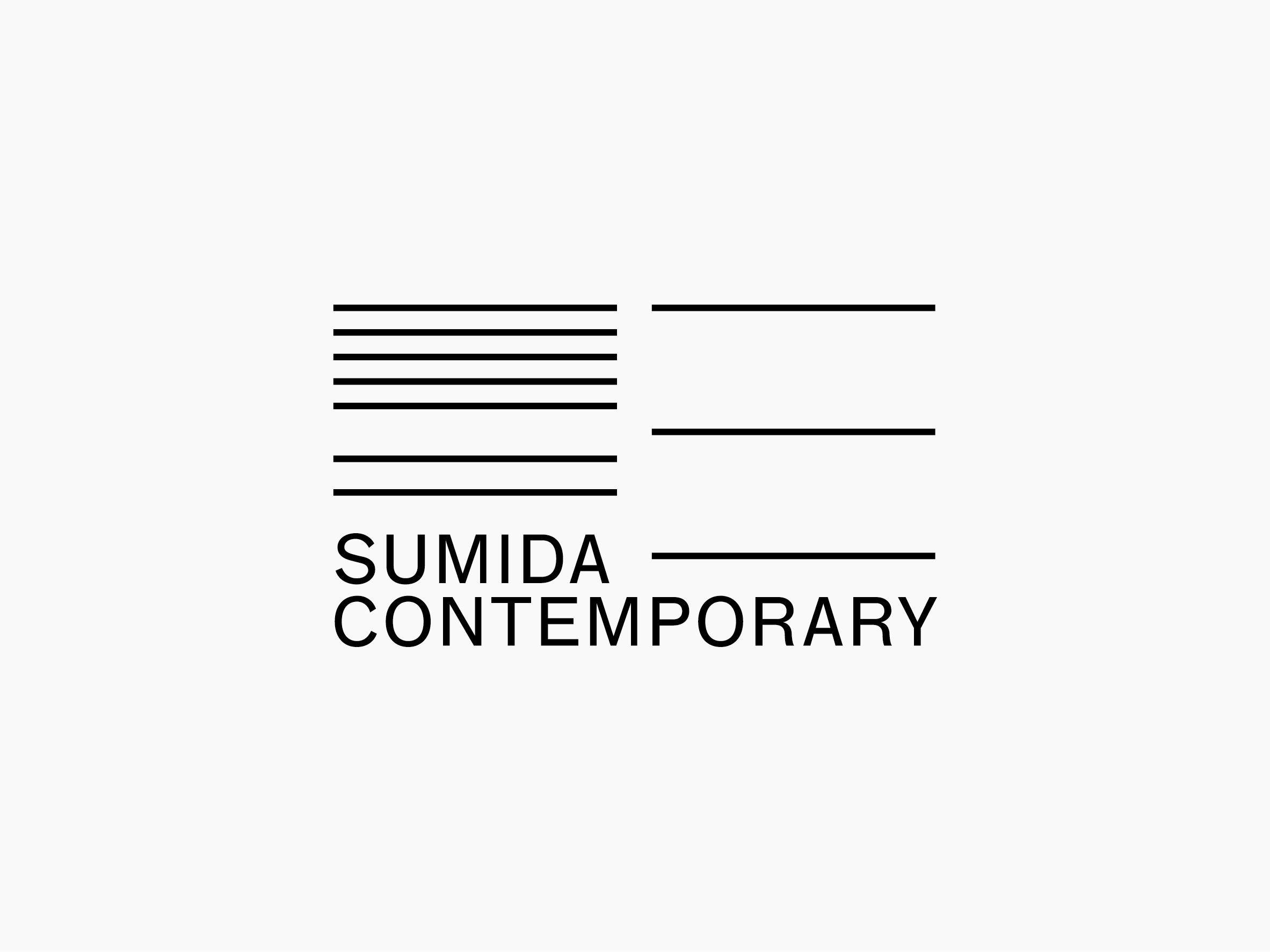 Sumida Contemporary logo type and symbol mark