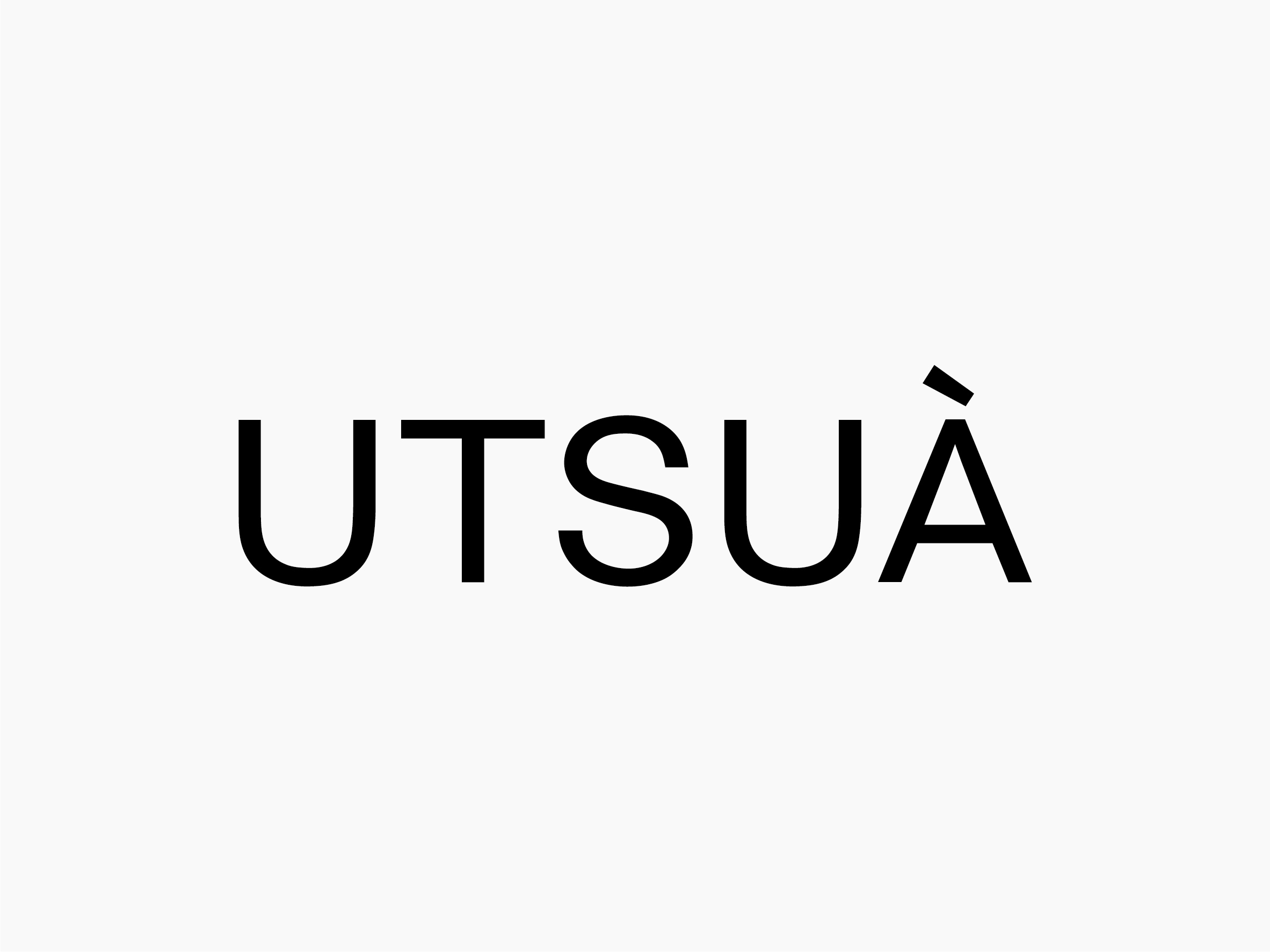 Utsua logo type