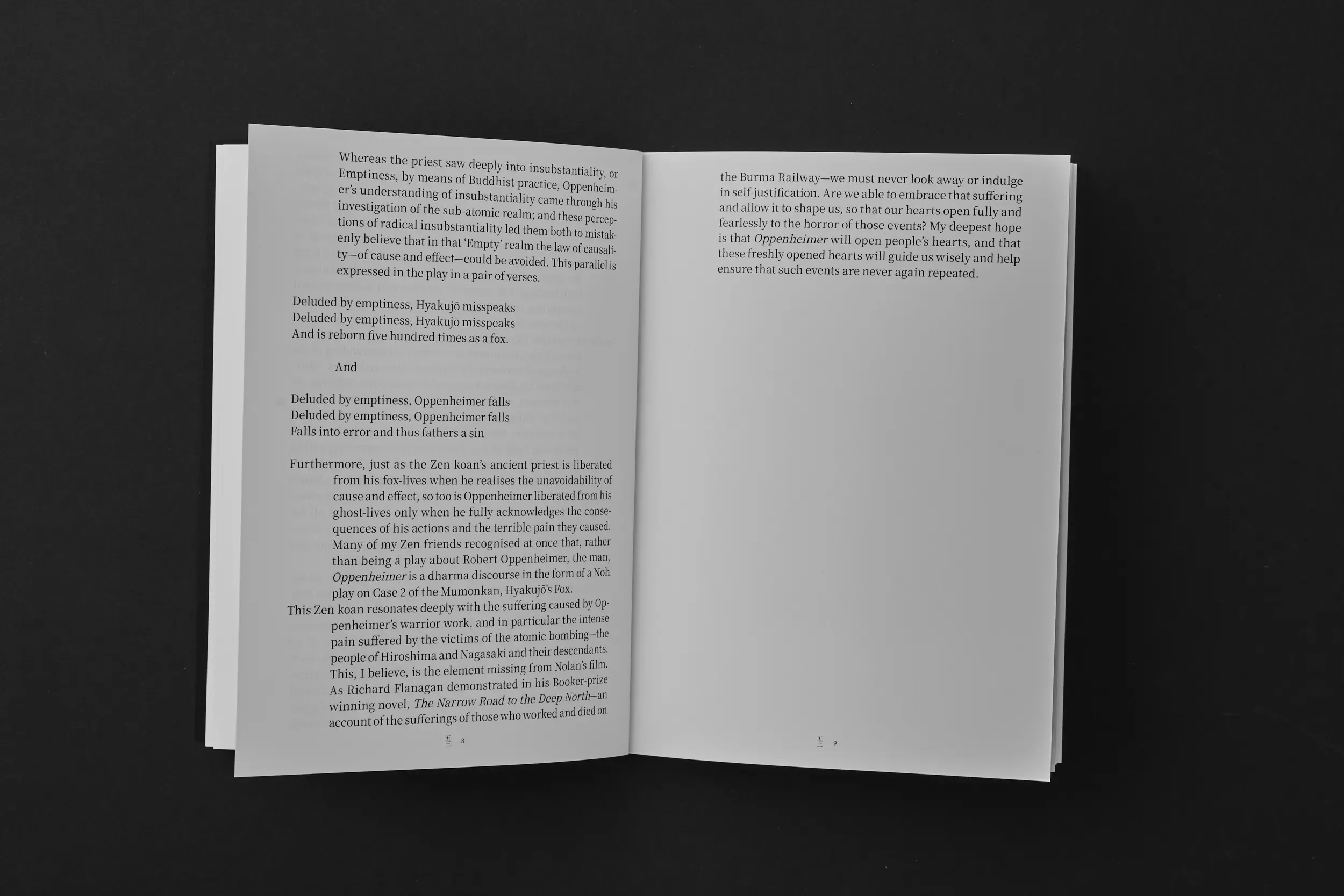 Oppenheimer Booklet